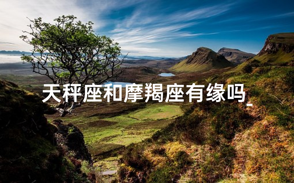 天秤座和摩羯座有缘吗_天秤摩羯虐恋:爱恨交织的星辰之谜
