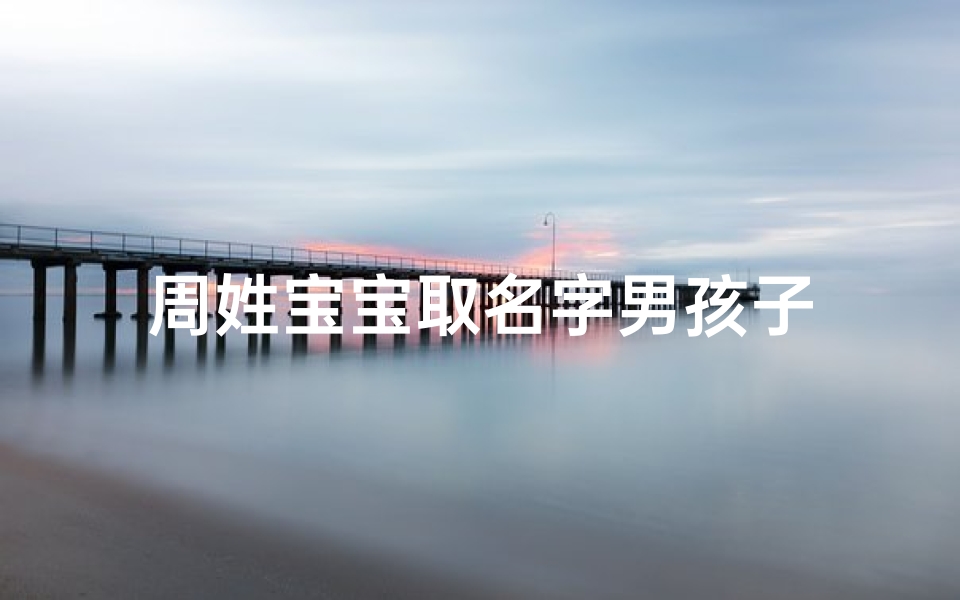 周姓宝宝取名字男孩子