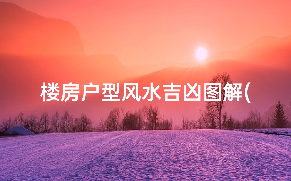 楼房户型风水吉凶图解(《楼房户型风水吉凶图解:揭秘家居布局奥秘》)