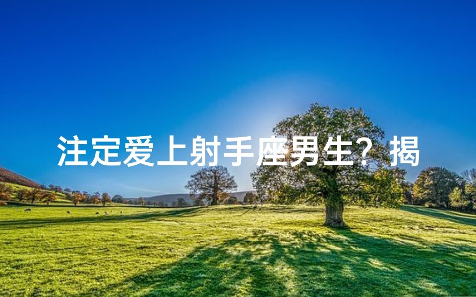 注定爱上射手座男生?揭秘命运之谜-东贵算卦网