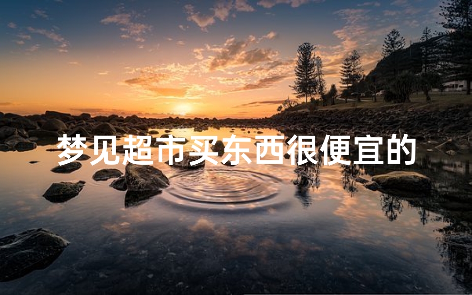 梦见超市买东西很便宜的寓意_梦见去超市买东西特便宜