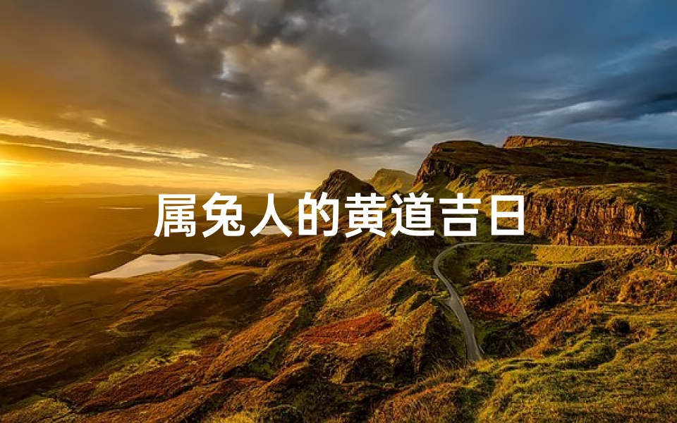 属兔人的黄道吉日