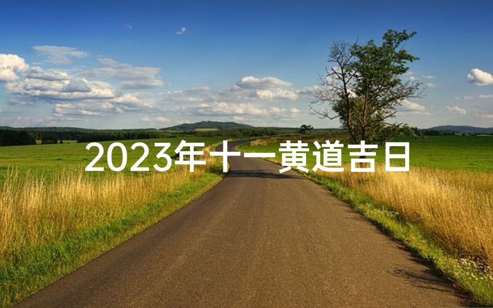 2023年十一黄道吉日_2023年十一黄道吉日：喜庆良辰，福运亨通