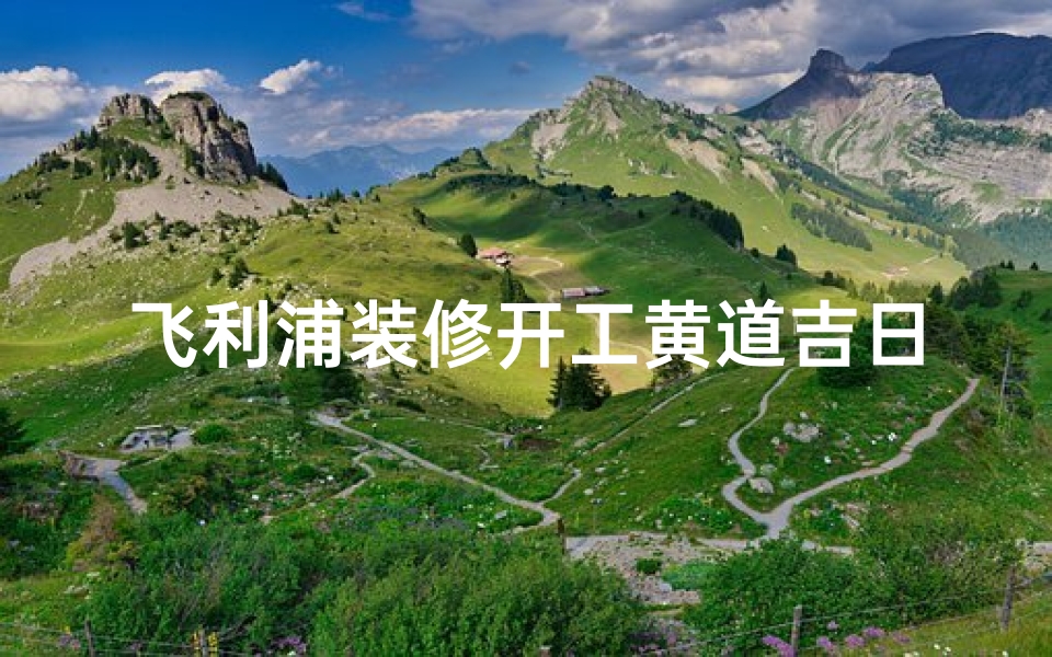 飞利浦装修开工黄道吉日