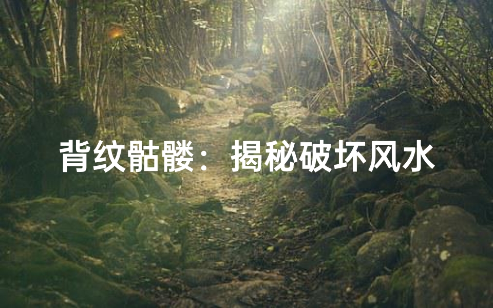 背纹骷髅:揭秘破坏风水之谜