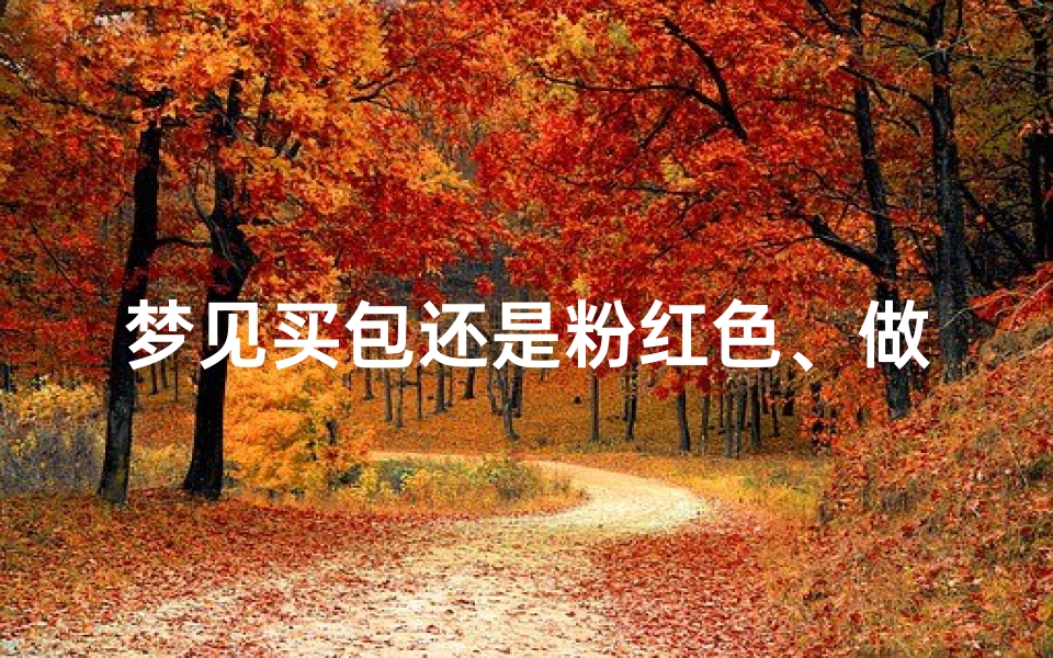 梦见买包还是粉红色、做梦买红色的包
