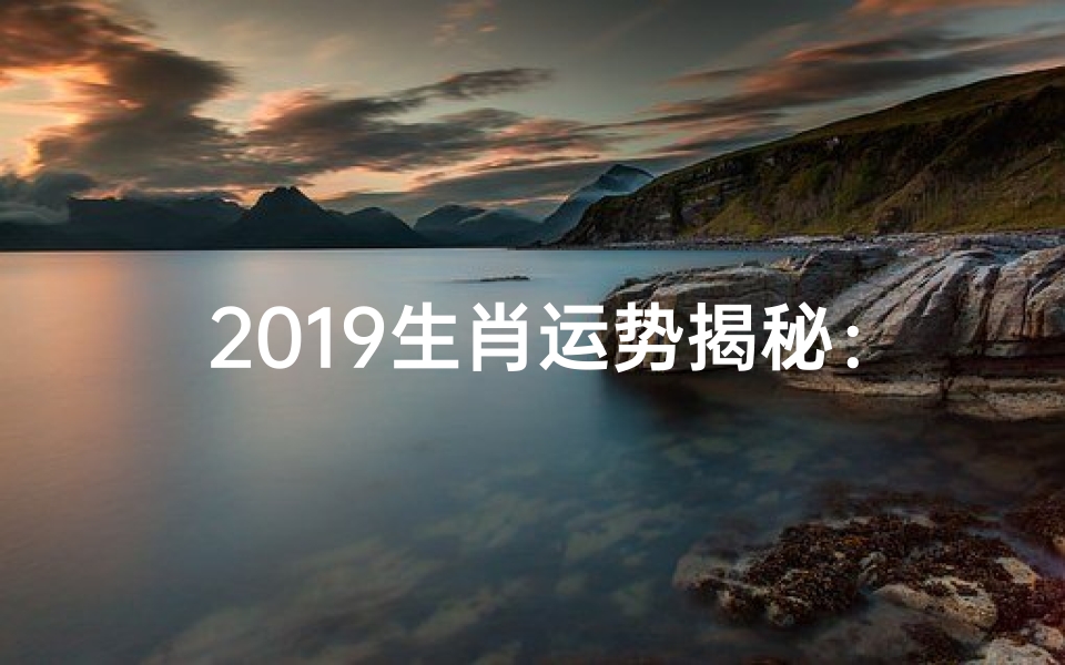 2019生肖运势揭秘:运势高峰与低谷一览