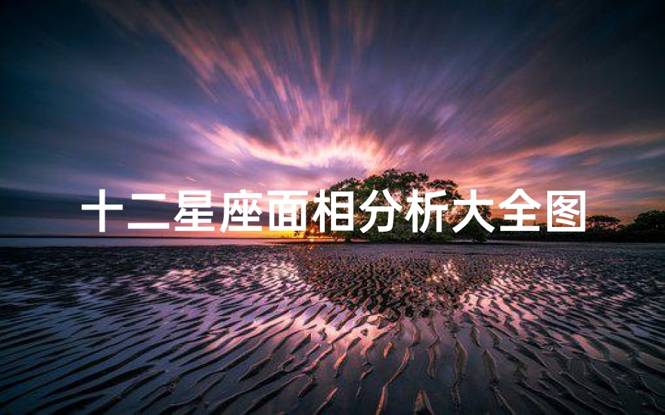 十二星座面相分析大全图(面相让人一看就会觉得很凶的星座)