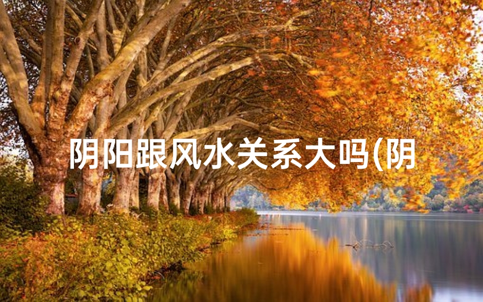 阴阳跟风水关系大吗(阴阳与风水关系究竟有多大?)