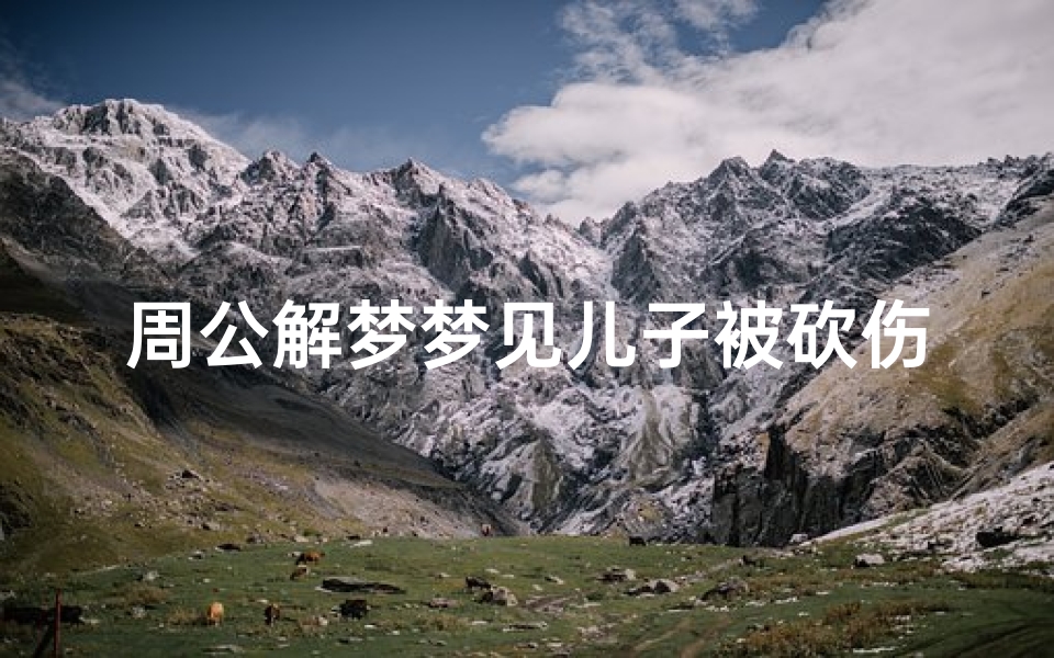 周公解梦梦见儿子被砍伤(梦见儿子被刀砍的都是血)