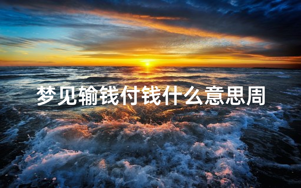 梦见输钱付钱什么意思周公解梦(梦见赌博输钱周公解梦)