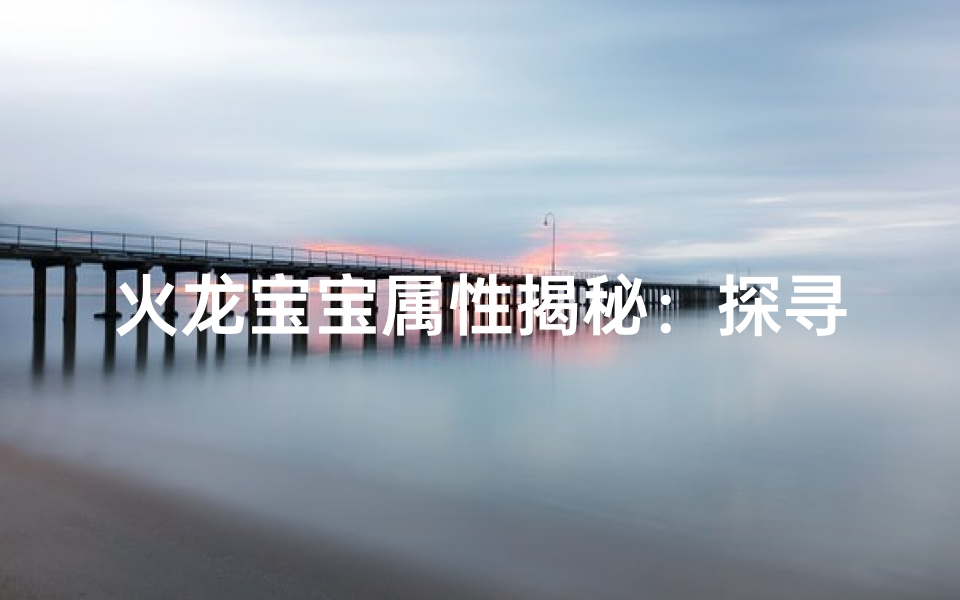 火龙宝宝属性揭秘:探寻神秘火龙之力