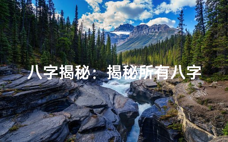八字揭秘:揭秘所有八字命理类型