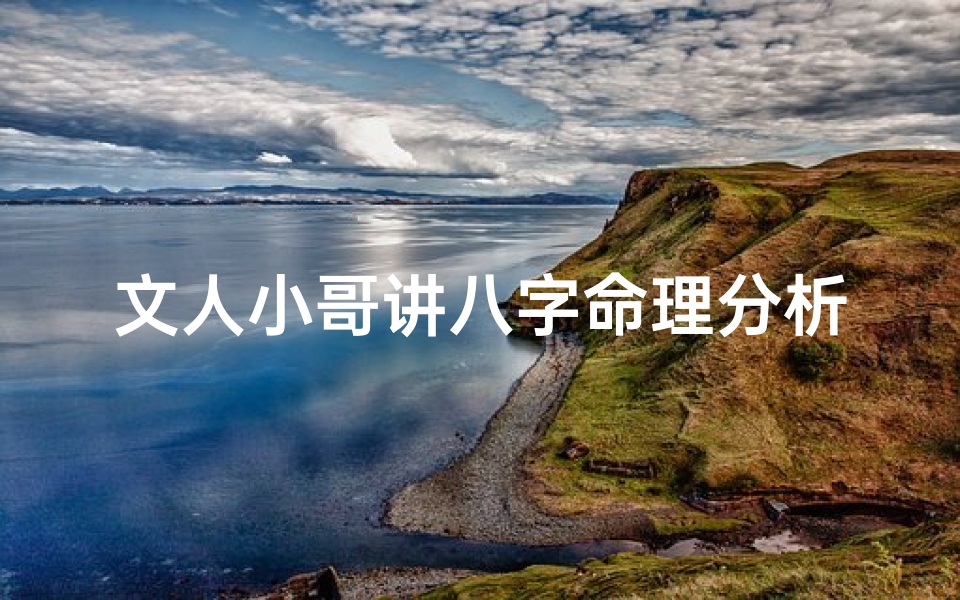 文人小哥讲八字命理分析(天干地支的与五行的关系)