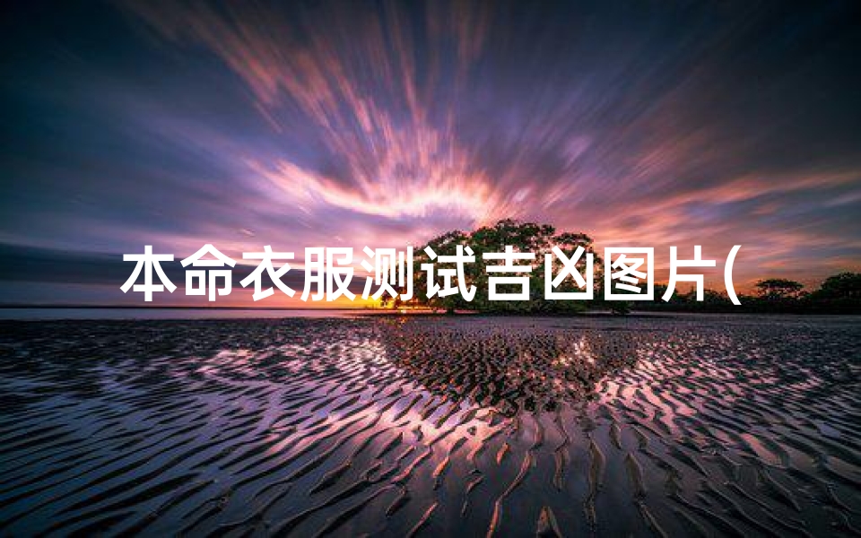 本命衣服测试吉凶图片(梦见吉凶号码测试)