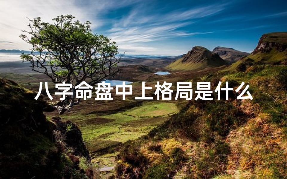 八字命盘中上格局是什么,八字命盘中上格局揭秘:成就非凡的人生密码