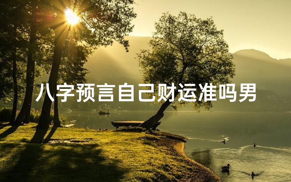 八字预言自己财运准吗男(财运是不是用八字测算会准一些 )