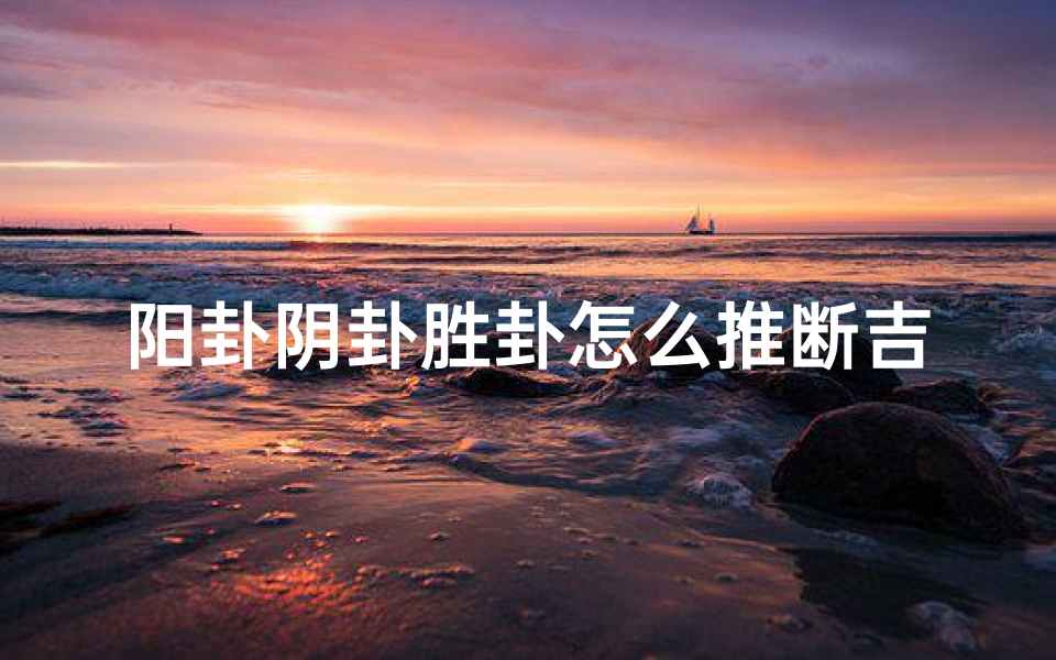 阳卦阴卦胜卦怎么推断吉凶,阳卦阴卦圣卦各代表什么