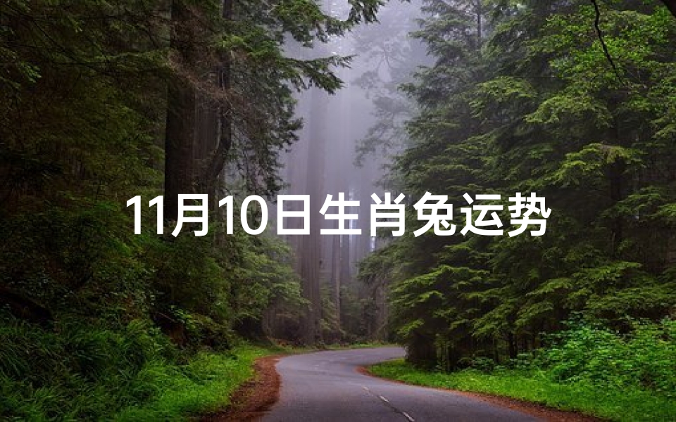 11月10日生肖兔运势怎么样,11月10日生肖兔运势:好运连连,吉星高照-东贵算卦网