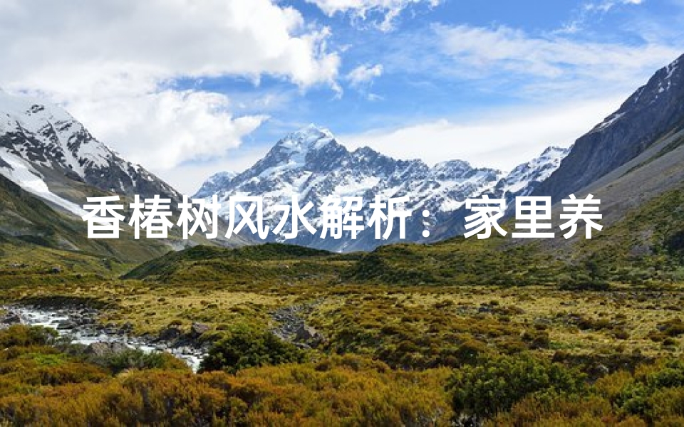 香椿树风水解析:家里养香椿树宜忌全揭秘