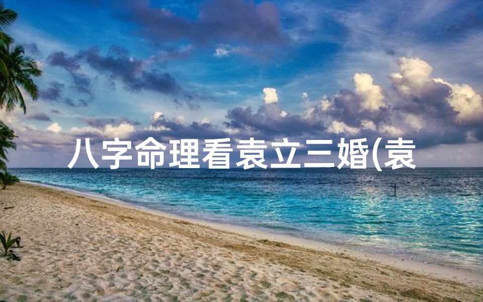 八字命理看袁立三婚(袁立八字命理揭秘:三婚背后的命运轨迹)