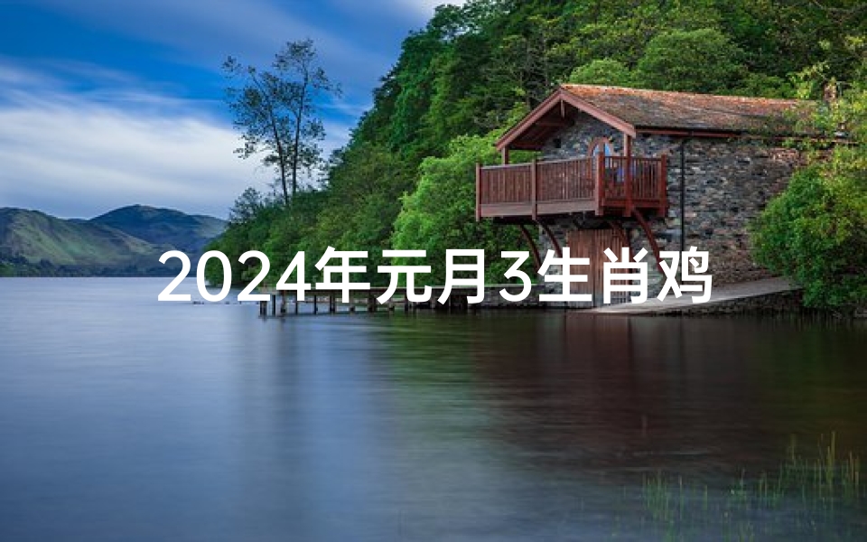 2024年元月3生肖鸡的运势—2024年元月生肖鸡运势揭秘:财运亨通,事业腾飞