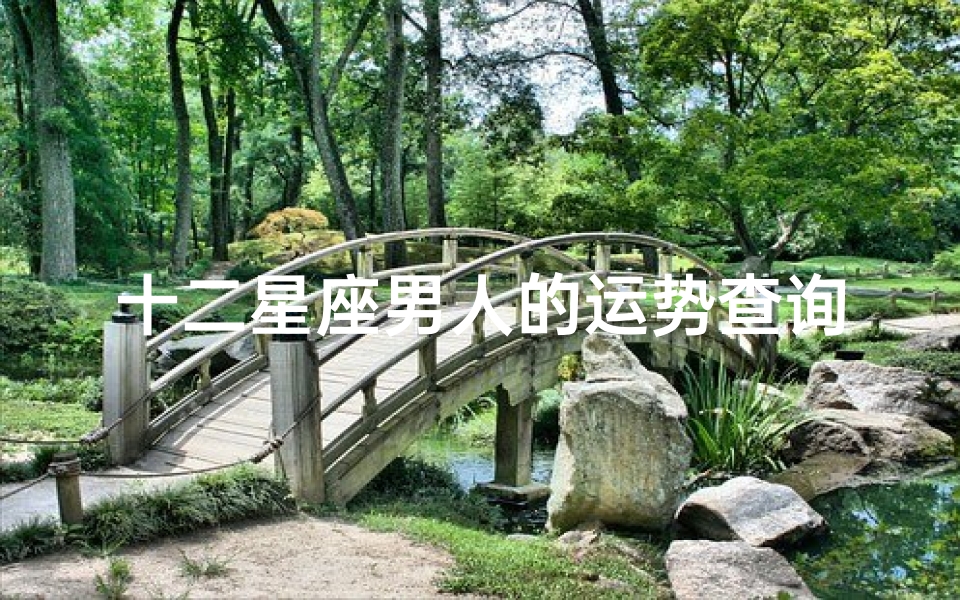 十二星座男人的运势查询(2025年4月24日十二星座运势)