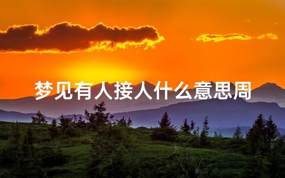 梦见有人接人什么意思周公解梦(周公解梦梦见别人打电话是什么意思)