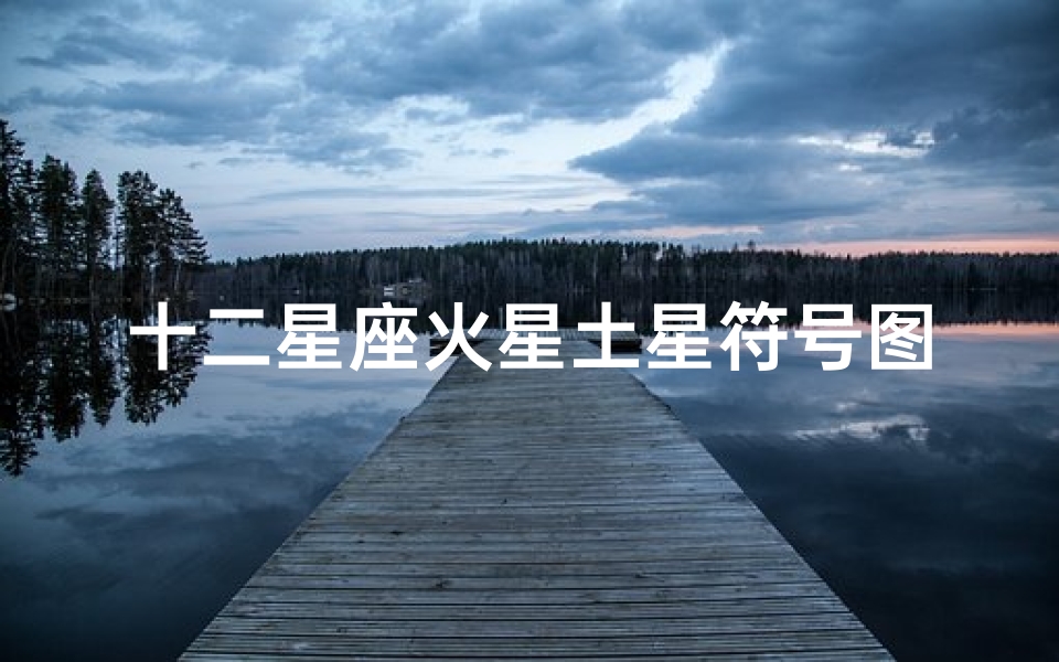 十二星座火星土星符号图片(十二星座星云图片)