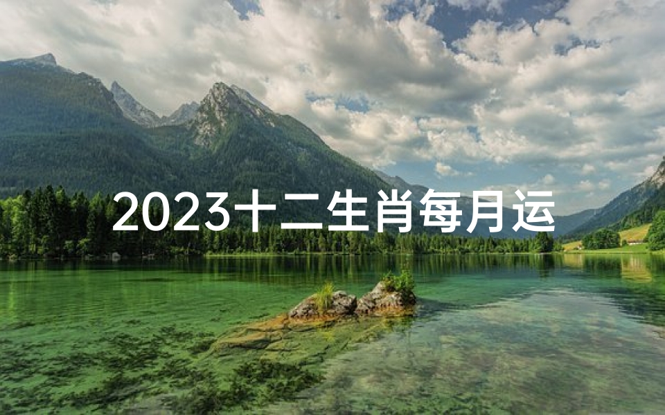 2023十二生肖每月运势生肖运势详解,2023生肖月运势揭秘:财运亨通,福星高照