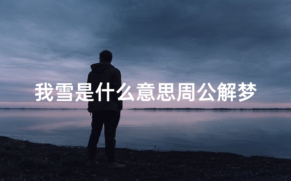 我雪是什么意思周公解梦(周公解梦梦见下雪是什么预兆)