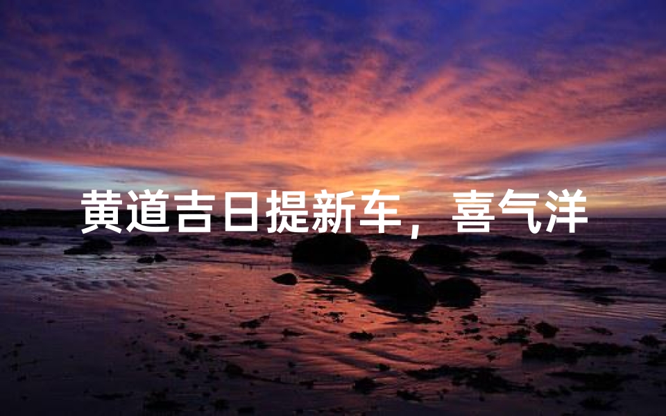 黄道吉日提新车，喜气洋洋迎新程
