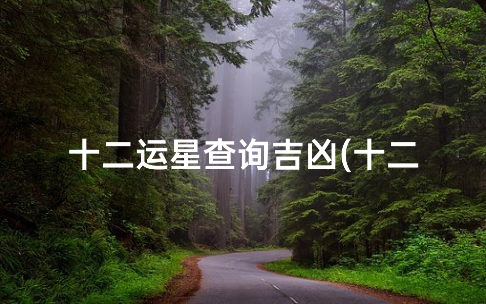 十二运星查询吉凶(十二运详解)-东贵算卦网