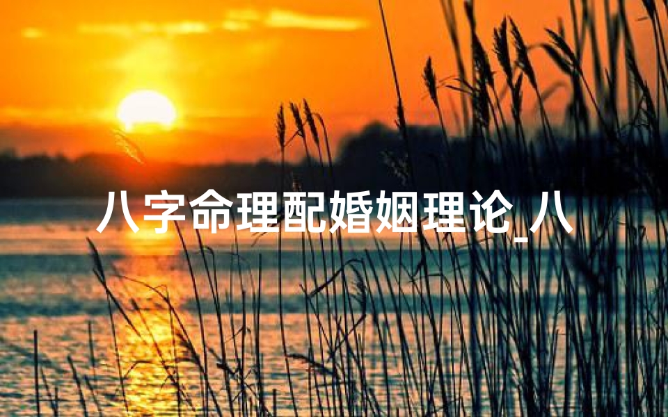 八字命理配婚姻理论_八字命理揭秘:精准配婚之道