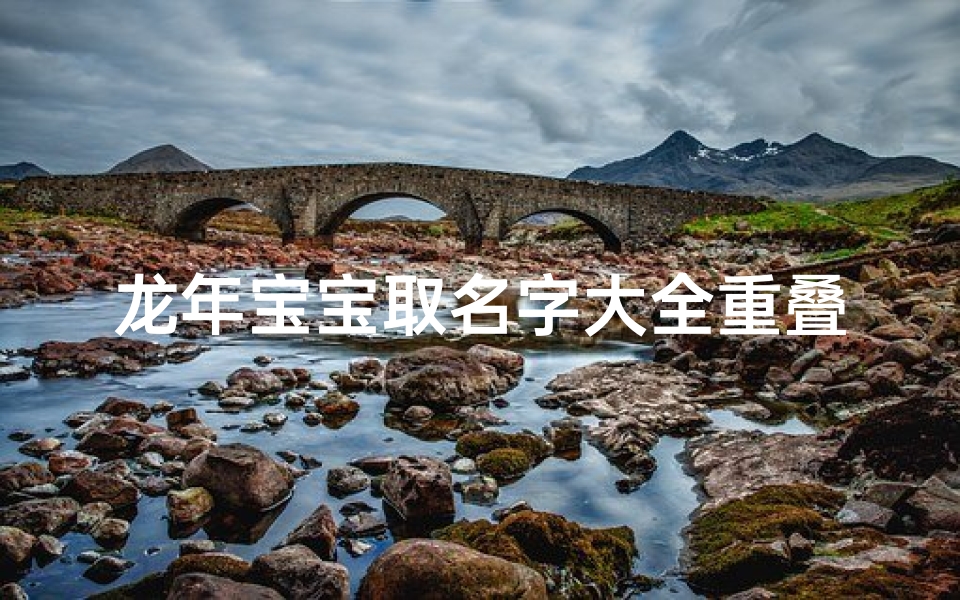 龙年宝宝取名字大全重叠(龙年出生的双胞胎姐妹名字取名大全)