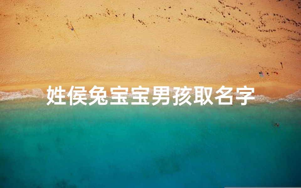 姓侯兔宝宝男孩取名字