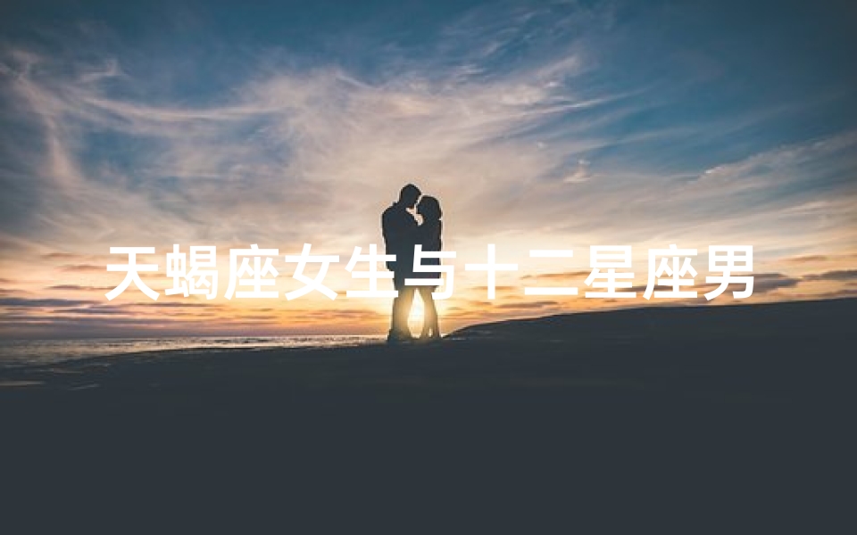 天蝎座女生与十二星座男生的完美配对解析