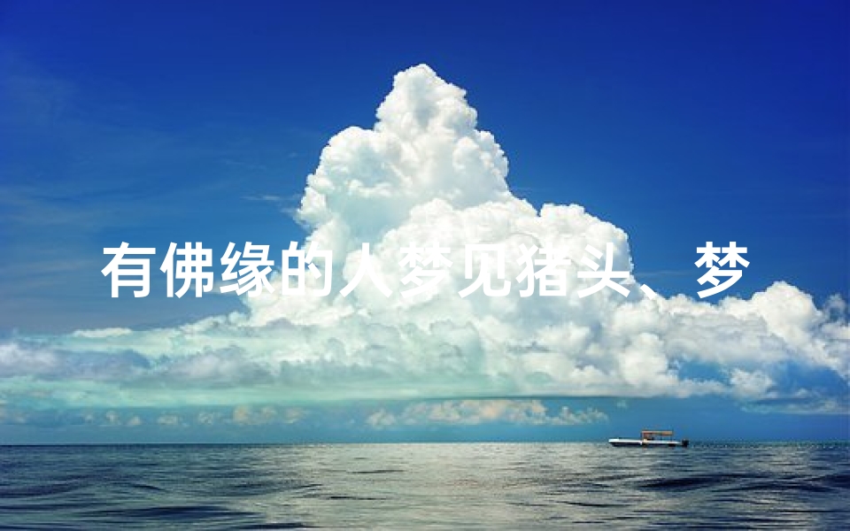 有佛缘的人梦见猪头、梦见猪头好不好