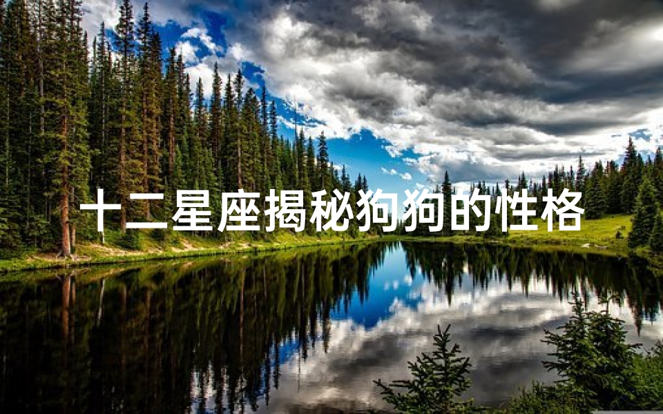 十二星座揭秘狗狗的性格特点大揭秘
