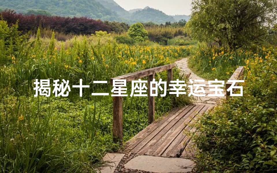 揭秘十二星座的幸运宝石:让你的运势大翻转!