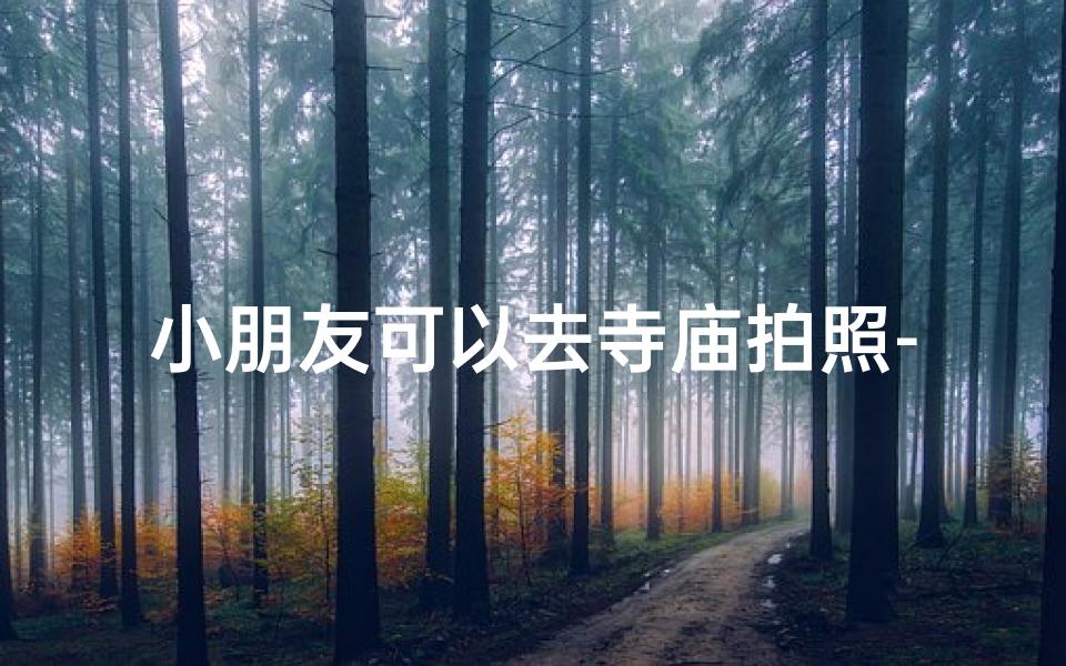 小朋友可以去寺庙拍照-小孩适合去寺庙吗?