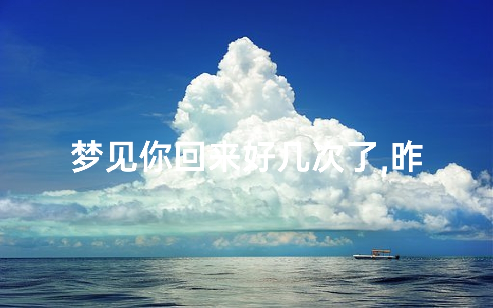 梦见你回来好几次了,昨晚梦到你回来了的伤感句子