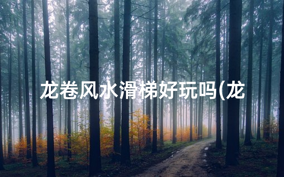 龙卷风水滑梯好玩吗(龙卷风滑梯体验:惊险刺激,好玩到飞起)