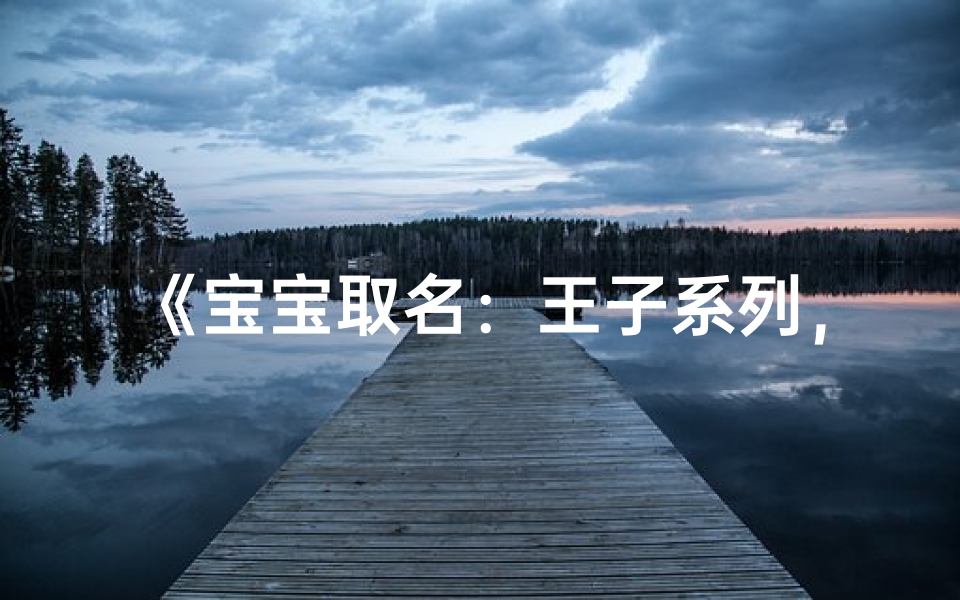 《宝宝取名:王子系列,好听又独特》