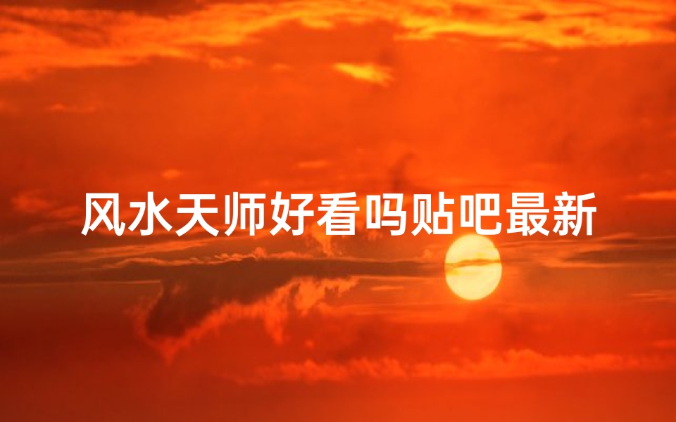 风水天师好看吗贴吧最新