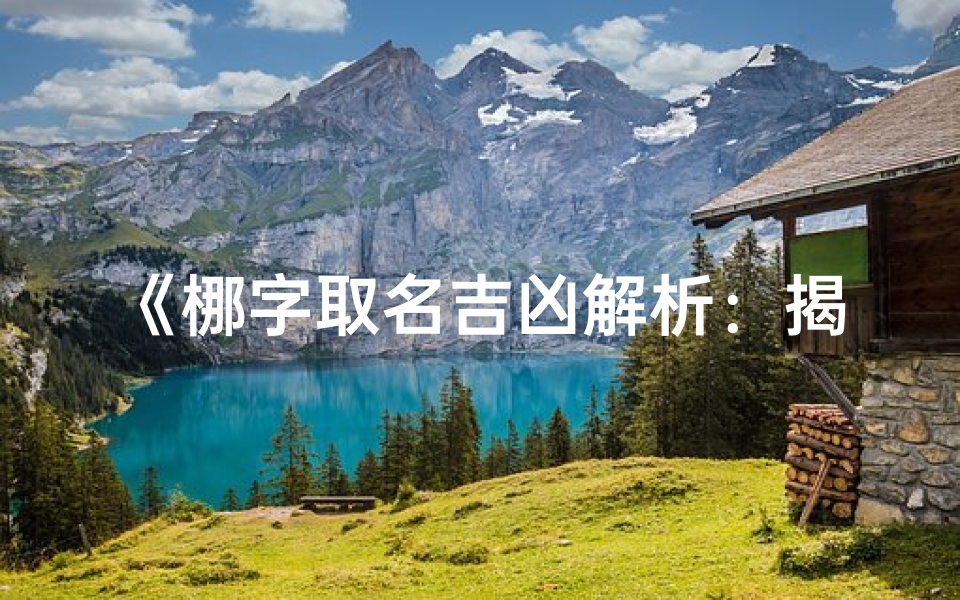 《梛字取名吉凶解析:揭秘吉祥寓意》