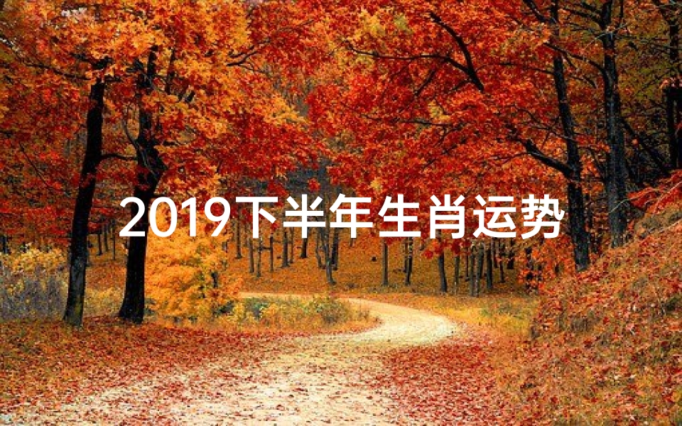 2019下半年生肖运势揭秘:运势起伏大揭秘