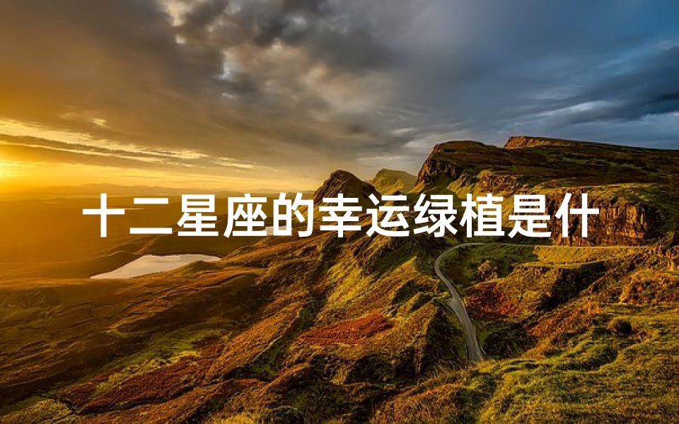 十二星座的幸运绿植是什么(小易占星2019年周运6.10 6.16 )