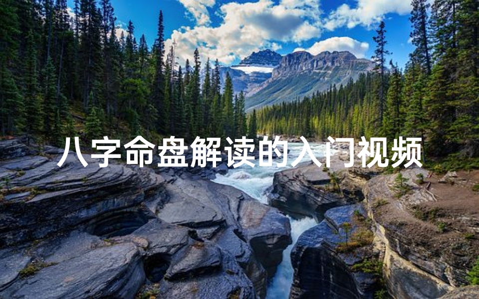 八字命盘解读的入门视频有哪些-《揭秘生辰八字命盘:解读命运奥秘之道》