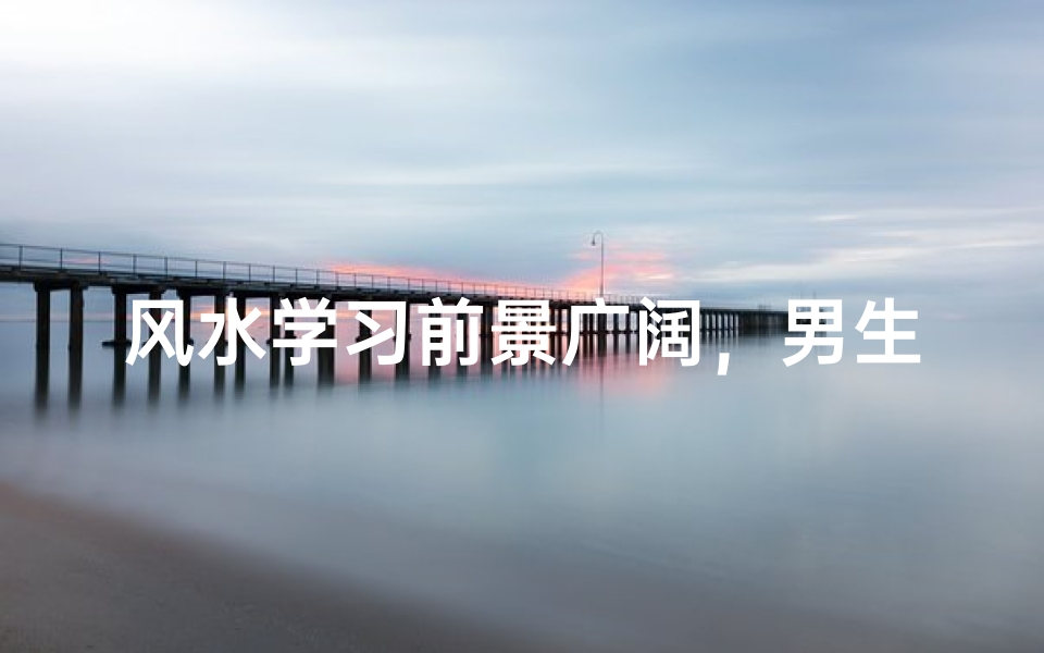 风水学习前景广阔,男生学员比例如何?